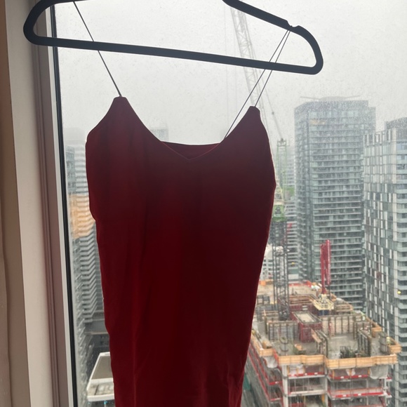 Free People Intimately 2 in 1 Seamless Cami tank top red size XS / S New - Picture 5 of 7